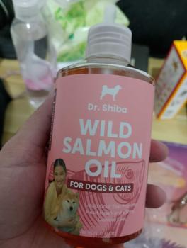 Product Review of Dr Shiba Healthy 100% Wild Premium Salmon Oil for Dogs & Cats | Promotes Healthy Heart | Boosts Immune System | Rich in Omega-3, EPA Fatty Acids & DHA | Natural source of vitality from a**h 3