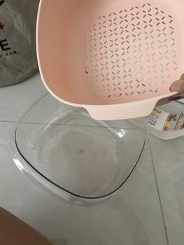 Product Review of Bộ Thau Rổ Vuông Inochi Kitchen 23/27cm - Rửa Rau, Bảo Quản Thực Phẩm, Tiện Lợi, An Toàn, Kháng Khuẩn from H**g t** k** s**🏻 0