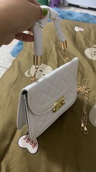 Product Review of 03 กระเป๋าสะพายข้าง กระเป๋าถือ หนัง PU งานดีมากๆ กระเป๋าผู้หญิง 2in1 2สาย ทั้งสะพายและถือ from N**a 2** ** 3