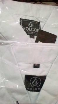 Product Review of PAKET 2 PCS KEMEJA PRIA POLOS LENGAN PENDEK SLIMFIT KATUN PREMIUM from u**9 0