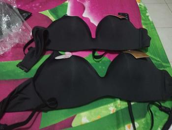 Product Review of Tally Bra Bh Seamless 1883 I Tanpa Kawat I Cup C I 1/2 Cup I Busa Tipis I Size 34 – 38 I Kait 2 I Bahan Katun Seamless from J**3 0
