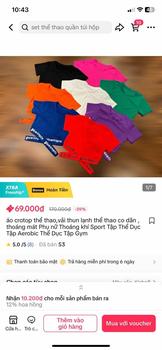 Product Review of Áo croptop lai chéo vạt chữ mặc đi tập, đi chơi,đi nhảy,đi bơi, đồng phục nhóm nữ Thun Sport from c** g** T**i 1
