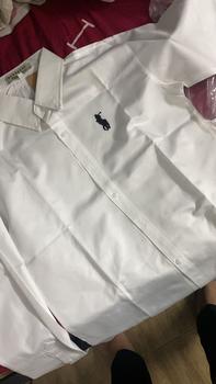 Product Review of Áo Somi Lụa Trắng Dài An Thuyên thêu chữ cổ  Menswear Nam Màu Trắng Sơ Mi sơmi from p**p 0