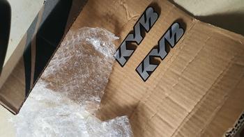 Product Review of emblem KYB timbul sepasang sudah memgunakan lem 3M, BONOS STICKER KYB from (**) 1