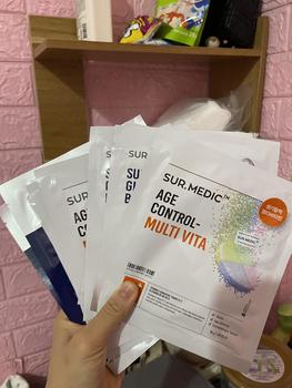 Product Review of KOL - Combo 10 Mặt Nạ Hỗ Trợ Dưỡng Da SUR.MEDIC Mask 30g/miếng from S**🧃 0