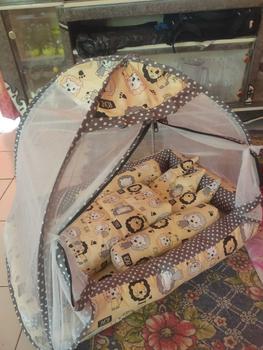 Product Review of kasur bayi kelambu tenda set beserta bedcover ( bisa cod ) from b**n 3
