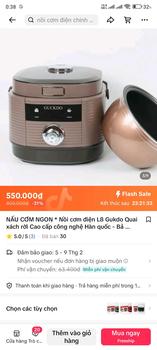 Product Review of NẤU CƠM NGON * Nồi cơm điện L8 Gukdo Quai xách rời Cao cấp công nghệ Hàn quốc - Bảo hành 12 tháng Cooker Nấu Ăn from L**e 0