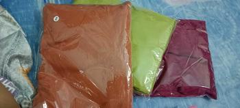 Product Review of ComBo Áo Ủ Kem, Cổ Lọ,Tay Xỏ Ngón, Thun Gân Tăm Lạnh from 😘**) 0
