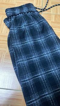 Product Review of [DEAL MỞ BÁN] Quần Kẻ Suông Nữ Chất Umi Dạ Mềm Mịn Co Giãn Dày Dặn Women from ?** 1