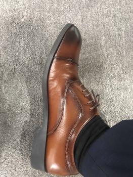 Product Review of Giày oxford công sở buộc dây cổ điển da bò tấm - giày oxford buộc dây Shoes Nam from T**n H** 0