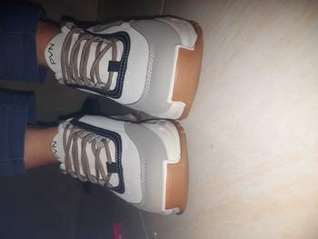 Product Review of PVN Hyemi K-pop Sneakers Cream shoes casual sport wanita 606 from A**i F**h 3