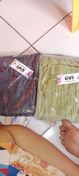 Product Review of BIG SALE.!! KULOT PLISKET LIDI HIGHWAIST  50 RIBU DAPAT 4 PCS Celana Bawahan panjang Wanita Rib from z**a 1