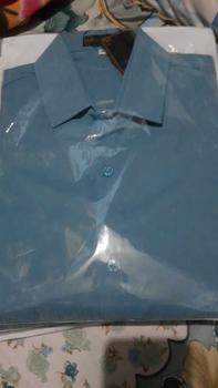 Product Review of Sơ Mi Lụa Màu Trơn Tay dài chất liệu lụa mềm mịn phom body Áo Menswear Trắng from L** K** P**g L** 1
