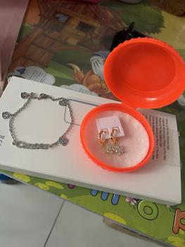 Product Review of Bông tai Hội M47 Không đen bền màu thiết kế lovely Thích hợp chị em đeo thêm xinh Voi Hoa from m**o 1
