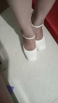 Product Review of (Phúc Minh) GIẦY Cao Gót Nữ Bít Hậu Trơn Chất Liệu Da Mờ Mũi Vuông 10 phân (Phom rộng) Shoes giàycaogót DéP giay cuoi bup Women giay  7 from T** l** G**g 2