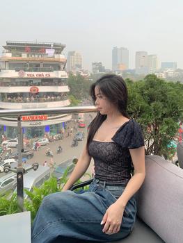 Product Review of ÁO LỆCH VAI REN (2 LỚP CÓ LÓT) - SI MÊ EM - ẢNH SHOP CHỤP - Áo nữ from B**e T**a ** 0