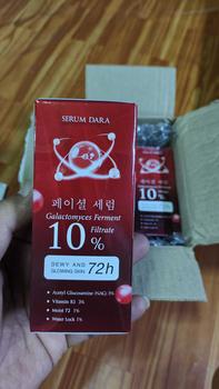 Product Review of (For Pimrypie) 1 แถม 1 10% GALACTOMYCES FERMENT FILTRATE DEWY AND GLOWING SKIN SERUM DARA from k**3 3
