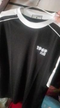 Product Review of 1969STUDIO Áo Thun Nam Nữ Raglan Phối Tay Hot Trend Form Rộng Tay Lỡ Unisex Top Cổ Tròn from T**n 1