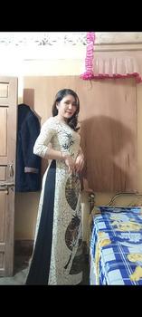 Product Review of Áo dài họa tiết xòe quạt lụa Nhật _ Mã M6 from T**t S**g ** 0