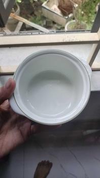 Product Review of Bát Nắp Sứ Chưng Yến, Làm Caramen, Chè, Thố nhỏ cho bé ăn dặm, Dung Tích 250ml - Gốm Sứ Bát Tràng from t** H** 0