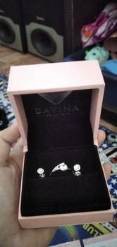 Product Review of DAVINA Ladies Leilanie Earrings Sterling Silver 925 - Anting Wanita Perak S925 Tusuk Mata Kecil from u**3 0