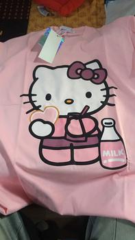 Product Review of TRENDYBOUTIQUE- ÁO PHÔNG CỘC HỒNG HỌA TIẾT MÈO from ** 0