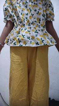 Product Review of Baju setelan anak perempuan bahan:katun-pakaian anak cewek 2-13th Celana Set Fashion from I**a 0