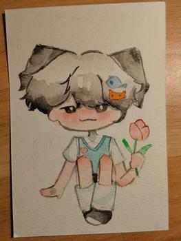 Product Review of Màu Nước Solid Water Color Cao Cấp 24/36M Kèm Bút Nước from Ω**c c**) 2