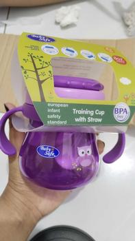 Product Review of Baby Safe JP019 Training Cup With Weighted Straw Bandul [250ml] from A**i 3