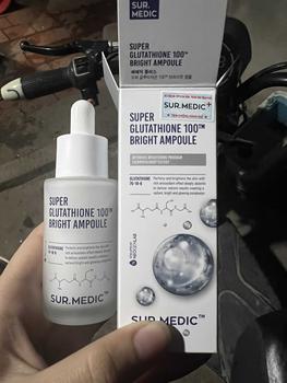 Product Review of Serum Huyết Thanh Hỗ Trợ Dưỡng Trắng Surmedic Super Glutathione Bright Ampoule 32ml from ➻**ッ 0