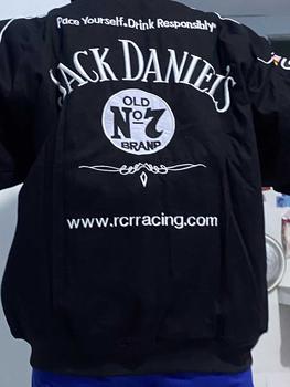 Product Review of Áo Khoác Jack Daniels Vải Kaki 3 Lớp, Có Trần Bông, Logo Hình Trên Áo Được Thiêu Menswear Nam Dài Tay Jacket Tay Dài from N**1 1