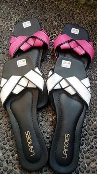 Product Review of LANOES Sandal Wanita Korean Style Elegan Dan Mewah Sandal Wanita Ootd from S**6 0