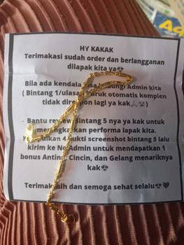 Product Review of gelang bambu kecil Kuning Perhiasan Kuning Perhiasan from I**6 0