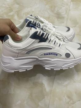 Product Review of giày nam tăng chiều cao 5cm lưới kết hợ da có phản quang sp 2002 Sneaker Cao Su Đế Bằng Shoes from t**h h** 0