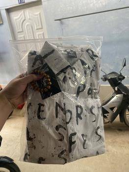 Product Review of Áo sơ mi cộc tay cotton wat họa tiết chữ cái  AT- 76 a( Quân còi 1988 ) Menswear Nam Cổ Tròn from ✰**✰ 1