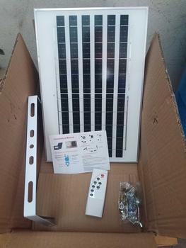 Product Review of 【12.12】ซื้อ 1 แถม 1 ไฟโซล่าเซลล์ ไฟโซล่าเซล IP67กันน้ำ กันฟ้าผ่า 20000W โซลาร์เซลล์ Solar Light ไฟโซลาเซลล์ เซ็นเซอร์ พร้อมรีโ โซล่าเซลล์ไฟ ไฟสปอร์ตไลท์ LED ไฟพลังงานแสงอาทิตย์ หลอด ไฟ พร้อม สาย from B**3 1