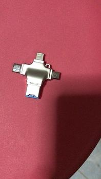 Product Review of 4 ใน 1 USB 3.0 เพื่อพิมพ์ C เครื่องอ่านการ์ด Micro TF อะแดปเตอร์ Micro to USB TF OTG USB A ถึง USB C Connector สำหรับ iPhone Samsung Xiaomi from 4**e 0
