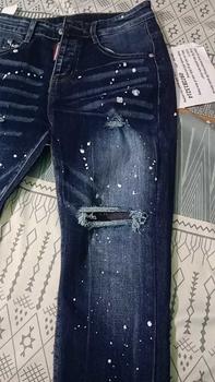 Product Review of quần jean nam xanh đậm rách 2 có lót may ( 2 vá ) from h**i 2