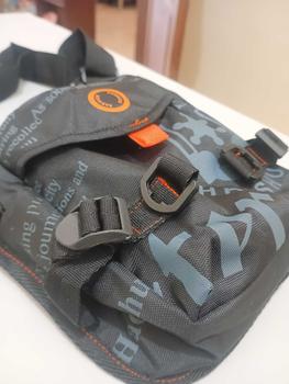 Product Review of Tas Selempang Pria Sling bag Tas paha multifungsi Waistbag Hitam Pinggang from k**a 0
