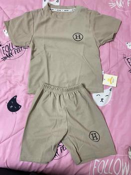 Product Review of kidshouse ชุดเซ็ต 2 ชิ้น เสื้อ+กางเกง เสื้อลายตัวอักษร H สีสวย รุ่น A1292 from I**️ 0
