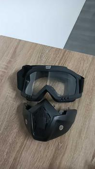 Product Review of หน้ากากแว่นตา แว่นวิบาก แว่นตัดหญ้า กันลม กันแดด หน้ากากกันลม แว่นตากันแดด Motorcycle มอเตอร์ไซค์ from ป**9 0