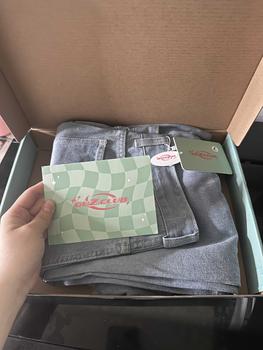 Product Review of M4 - GuZ Club - Quần Jeans dài Wash cạp cao ống rộng tôn dáng form unisex nam nữ có túi Mensswear Menswear Pants from S**i 2