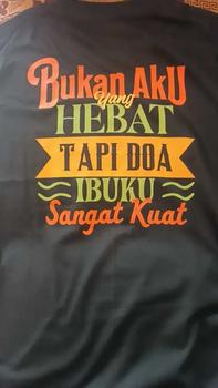 Product Review of Kepstore - Kaos Doa Ibuku sangat kuat Versi 1 - Do'a Ibu -  Kaos Pria - Combed 24s - Unisex from H**a A**h ** 0