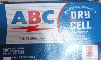 Product Review of batre ABC biru AA isi 24 pcs / A2 / baterai / battery from S**t 1