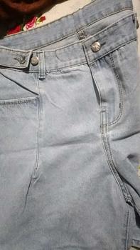 Product Review of Quần Jean Ngố Ống Rộng Bigsize, Màu Đen 3003/ Xám 3004/ Nhạt 3006 Lưng Cao Không Giãn Bigsize 55-90kg from B**h a** l** h**h p**c 1