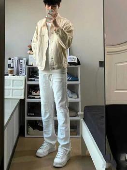 Product Review of Life cycle Quần Jean Rách Tua Rua Phong Cách Mỹ Dành Cho Cặp Đôi, Xu hướng, Quần Ống Loe Siêu Nhỏ, quần jeans nam，quần màu đen boy phố，rock revival chính hãng，boyfriendjeans，cao cấp，bonkers，shiny Menswear Pants from u**0 1