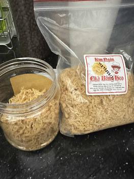 Product Review of túi đủ 500 gram chà bông xù sợi lớn from 𝐬**𝐬 ** 0