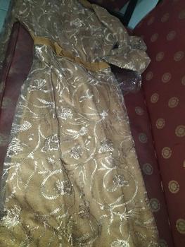 Product Review of MAXI ALMIRA / 4 UKURAN / M / L / XL / XXL / GAMIS KONDANGAN / GAMIS TILE MUTIARA / FASHION GAMIS WANITA Panjang Dalaman Muslim Pita Dress Pesta Kombinasi Remaja from 𝘿**🌹 0