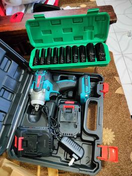 Product Review of 【REAIM】Brushless Cordless Impact Wrench tool set socket wrench hand tool Drill Screwdriver Screwdriver, and Drill in One Powerful Tool for Versatile Automotive and DIY Applications from A**y A**e A**e 3