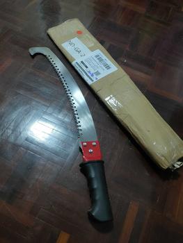 Product Review of เลื่อยโค้งตัดกิ่งไม้ 16 นิ้ว COSA เลื่อยตัดกิ่งไม้ ตะขอเดี่ยว ด้ามหุ้มยาง ด้ามเหล็ก เลื่อยไม้ เลื่อยตัดแต่งกิ่งไม้ผลสวน Grinding hook saw from @**n G**d O**e 0